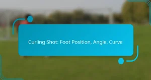 Curling Shot: Foot Position, Angle, Curve
